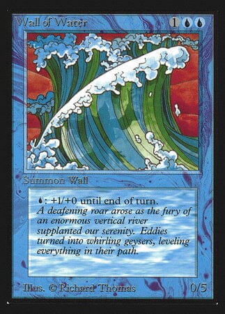 Wall of Water (CE) [Collectors’ Edition] MTG Single Magic: The Gathering  | Multizone: Comics And Games