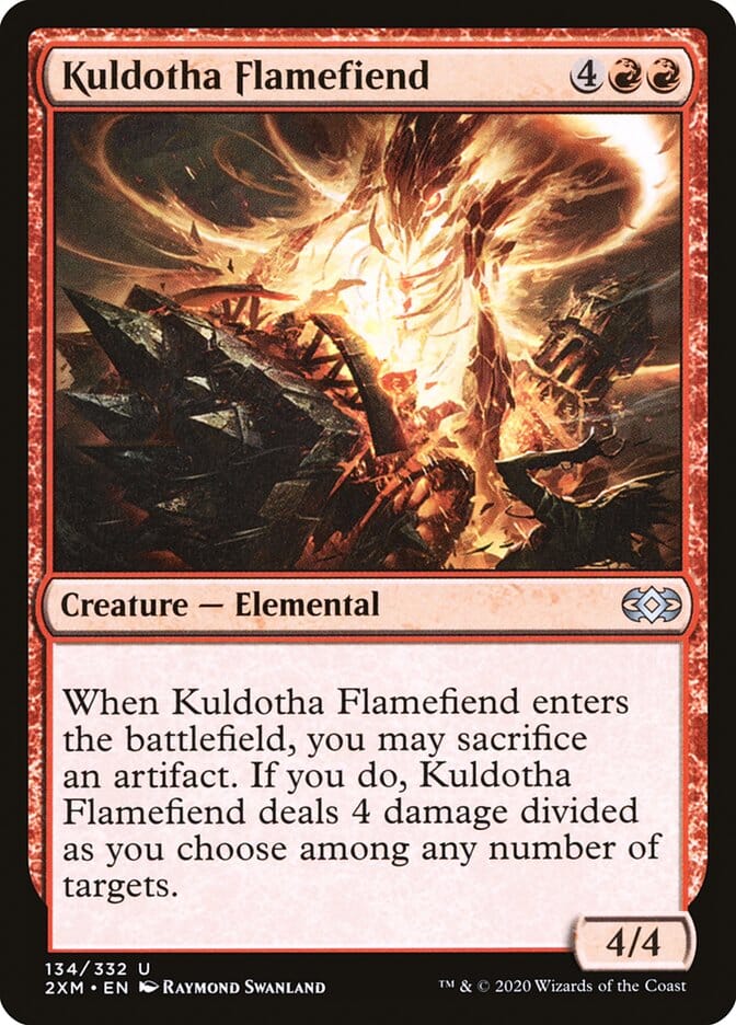 Kuldotha Flamefiend [Double Masters] MTG Single Magic: The Gathering  | Multizone: Comics And Games