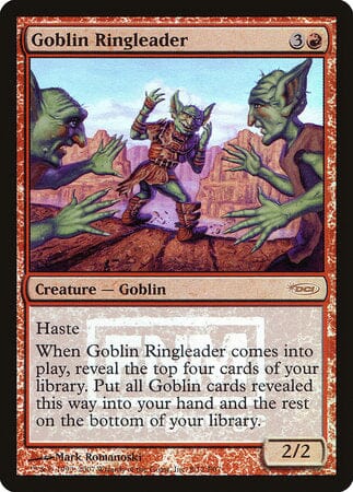 Goblin Ringleader [Friday Night Magic 2007] MTG Single Magic: The Gathering  | Multizone: Comics And Games