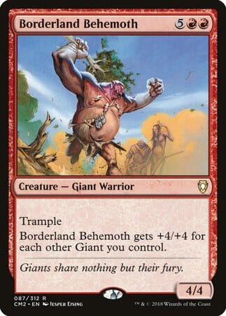 Borderland Behemoth [Commander Anthology Volume II] MTG Single Magic: The Gathering  | Multizone: Comics And Games