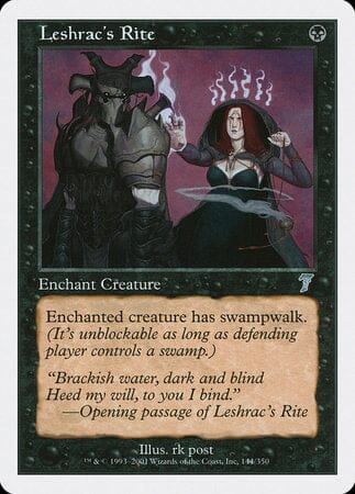 Leshrac's Rite [Seventh Edition] MTG Single Magic: The Gathering  | Multizone: Comics And Games