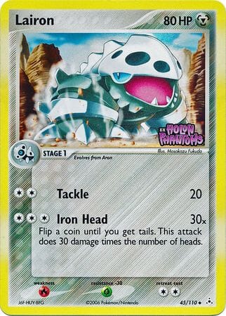 Lairon (45/110) (Stamped) [EX: Holon Phantoms] Pokemon Single Pokémon  | Multizone: Comics And Games