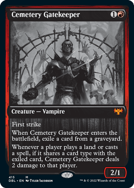 Cemetery Gatekeeper [Innistrad: Double Feature] MTG Single Magic: The Gathering  | Multizone: Comics And Games