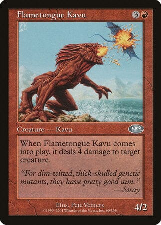 Flametongue Kavu [Planeshift] MTG Single Magic: The Gathering  | Multizone: Comics And Games