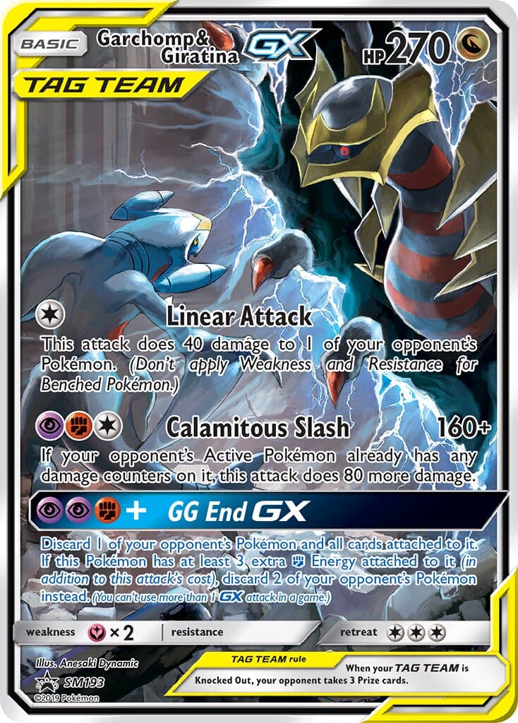 Garchomp & Giratina GX (SM193) [Sun & Moon: Black Star Promos] Pokemon Single Pokémon  | Multizone: Comics And Games