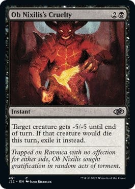 Ob Nixilis's Cruelty [Jumpstart 2022] MTG Single Magic: The Gathering  | Multizone: Comics And Games