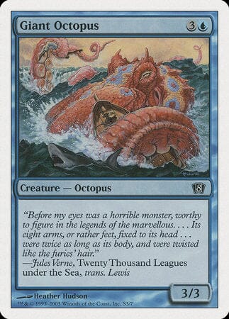 Giant Octopus [Eighth Edition] MTG Single Magic: The Gathering  | Multizone: Comics And Games