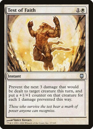 Test of Faith [Darksteel] MTG Single Magic: The Gathering  | Multizone: Comics And Games