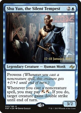 Shu Yun, the Silent Tempest [Fate Reforged Promos] MTG Single Magic: The Gathering  | Multizone: Comics And Games