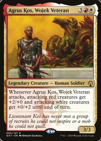 Agrus Kos, Wojek Veteran [GRN Guild Kit] MTG Single Magic: The Gathering  | Multizone: Comics And Games