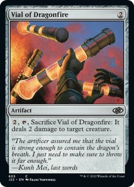 Vial of Dragonfire [Jumpstart 2022] MTG Single Magic: The Gathering  | Multizone: Comics And Games