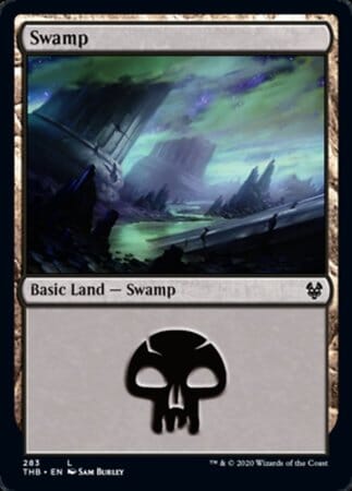 Swamp (283) [Theros Beyond Death] MTG Single Magic: The Gathering  | Multizone: Comics And Games