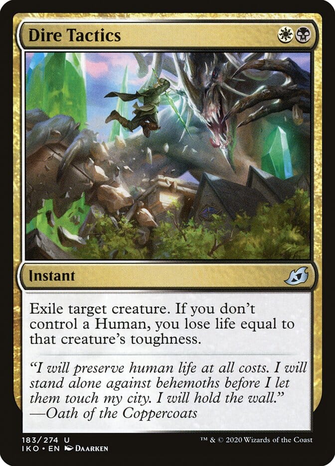 Dire Tactics [Ikoria: Lair of Behemoths] MTG Single Magic: The Gathering  | Multizone: Comics And Games