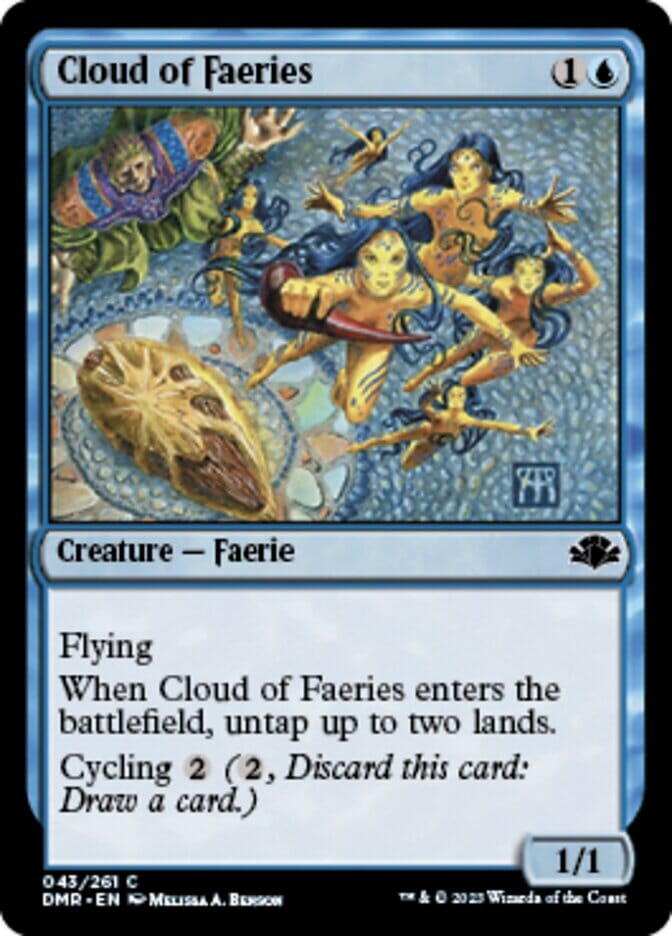 Cloud of Faeries [Dominaria Remastered] MTG Single Magic: The Gathering  | Multizone: Comics And Games