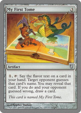 My First Tome [Unhinged] MTG Single Magic: The Gathering  | Multizone: Comics And Games