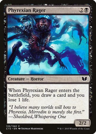 Phyrexian Rager [Commander 2015] MTG Single Magic: The Gathering  | Multizone: Comics And Games