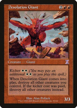 Desolation Giant [Time Spiral Timeshifted] MTG Single Magic: The Gathering  | Multizone: Comics And Games