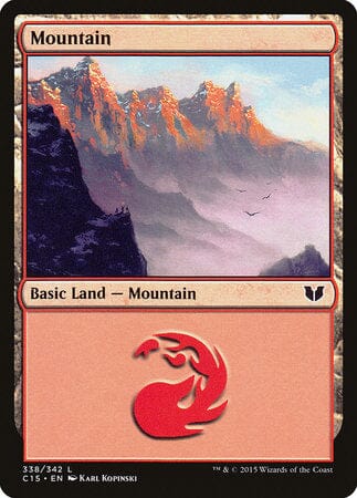 Mountain (338) [Commander 2015] MTG Single Magic: The Gathering  | Multizone: Comics And Games