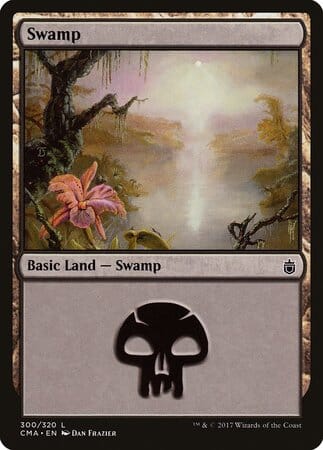 Swamp (300) [Commander Anthology] MTG Single Magic: The Gathering  | Multizone: Comics And Games