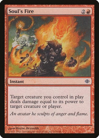 Soul's Fire [Shards of Alara] MTG Single Magic: The Gathering  | Multizone: Comics And Games