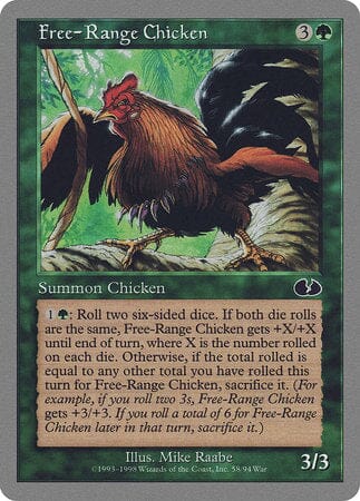 Free-Range Chicken [Unglued] MTG Single Magic: The Gathering  | Multizone: Comics And Games