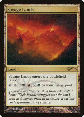 Savage Lands [Friday Night Magic 2011] MTG Single Magic: The Gathering  | Multizone: Comics And Games