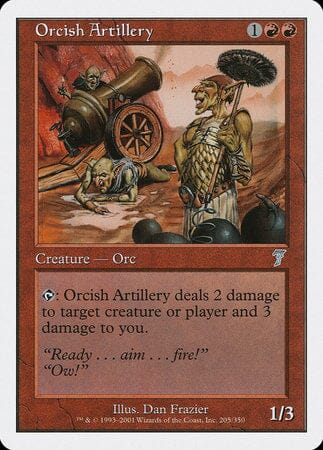 Orcish Artillery [Seventh Edition] MTG Single Magic: The Gathering  | Multizone: Comics And Games
