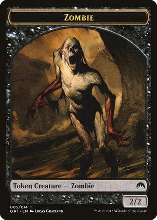 Zombie Token [Magic Origins Tokens] MTG Single Magic: The Gathering  | Multizone: Comics And Games