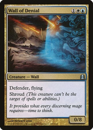 Wall of Denial [Commander 2011] MTG Single Magic: The Gathering  | Multizone: Comics And Games