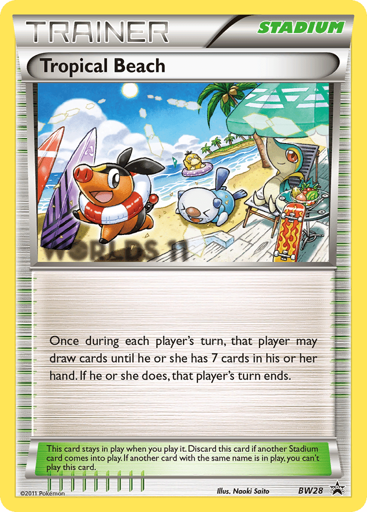 Tropical Beach (BW28) [Black & White: Black Star Promos] Pokemon Single Pokémon  | Multizone: Comics And Games