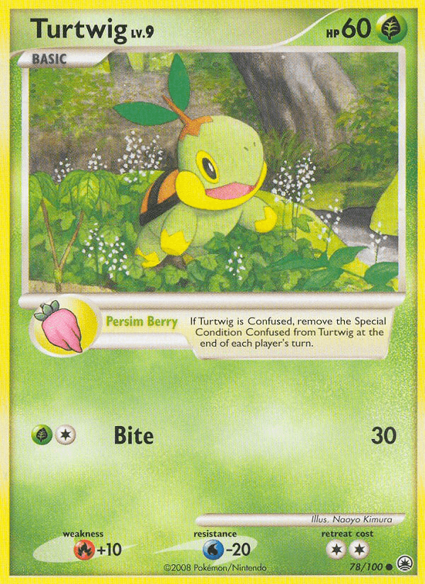 Turtwig (78/100) [Diamond & Pearl: Majestic Dawn] Pokemon Single Pokémon  | Multizone: Comics And Games
