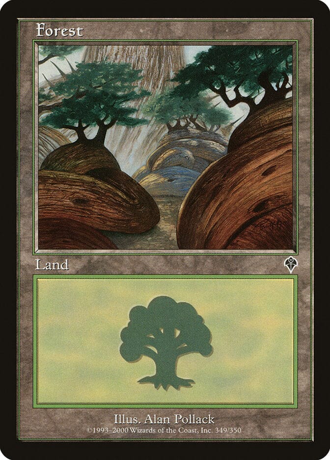 Forest (349) [Invasion] MTG Single Magic: The Gathering  | Multizone: Comics And Games