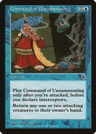 Command of Unsummoning [Portal] MTG Single Magic: The Gathering  | Multizone: Comics And Games