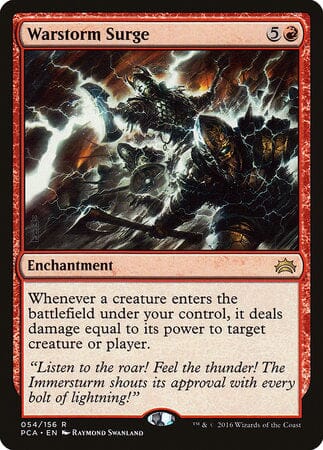 Warstorm Surge [Planechase Anthology] MTG Single Magic: The Gathering  | Multizone: Comics And Games