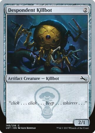 Despondent Killbot [Unstable] MTG Single Magic: The Gathering  | Multizone: Comics And Games