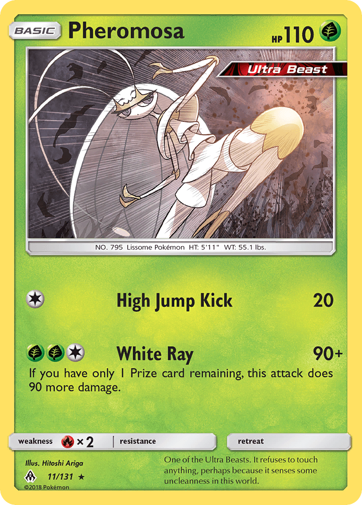 Pheromosa (11/131) [Sun & Moon: Forbidden Light] Pokemon Single Pokémon  | Multizone: Comics And Games