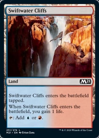 Swiftwater Cliffs [Core Set 2021] MTG Single Magic: The Gathering  | Multizone: Comics And Games