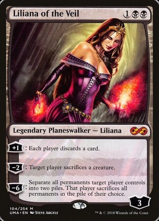 Liliana of the Veil [Ultimate Masters] MTG Single Magic: The Gathering  | Multizone: Comics And Games