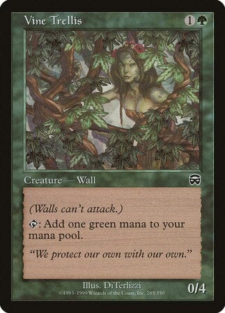 Vine Trellis [Mercadian Masques] MTG Single Magic: The Gathering  | Multizone: Comics And Games