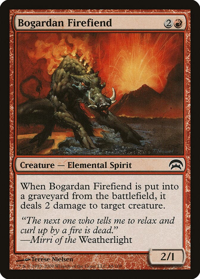 Bogardan Firefiend [Planechase] MTG Single Magic: The Gathering  | Multizone: Comics And Games