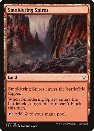 Smoldering Spires [Archenemy: Nicol Bolas] MTG Single Magic: The Gathering  | Multizone: Comics And Games