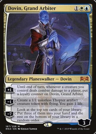 Dovin, Grand Arbiter [Ravnica Allegiance] MTG Single Magic: The Gathering  | Multizone: Comics And Games