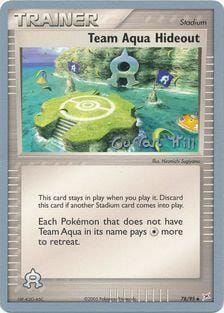 Team Aqua Hideout (78/95) (Bright Aura - Curran Hill's) [World Championships 2005] Pokemon Single Pokémon  | Multizone: Comics And Games