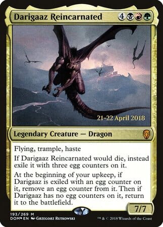 Darigaaz Reincarnated [Dominaria Promos] MTG Single Magic: The Gathering  | Multizone: Comics And Games