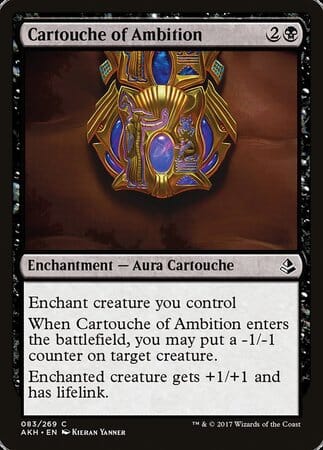 Cartouche of Ambition [Amonkhet] MTG Single Magic: The Gathering  | Multizone: Comics And Games