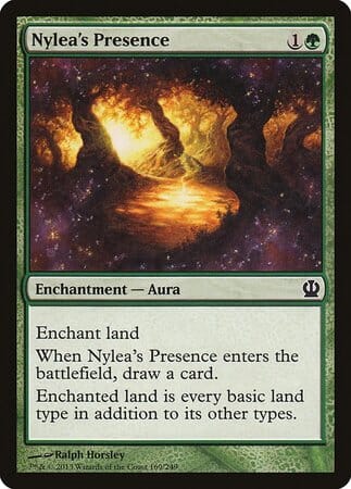 Nylea's Presence [Theros] MTG Single Magic: The Gathering  | Multizone: Comics And Games
