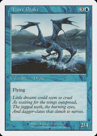 Azure Drake [Battle Royale Box Set] MTG Single Magic: The Gathering  | Multizone: Comics And Games