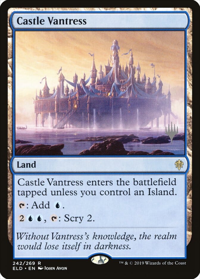 Castle Vantress (Promo Pack) [Throne of Eldraine Promos] MTG Single Magic: The Gathering  | Multizone: Comics And Games