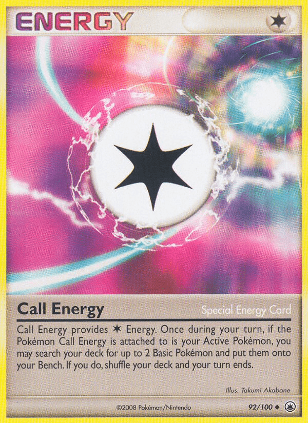 Call Energy (92/100) [Diamond & Pearl: Majestic Dawn] Pokemon Single Pokémon  | Multizone: Comics And Games