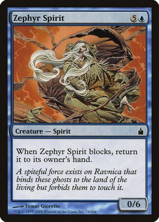 Zephyr Spirit [Ravnica: City of Guilds] MTG Single Magic: The Gathering  | Multizone: Comics And Games